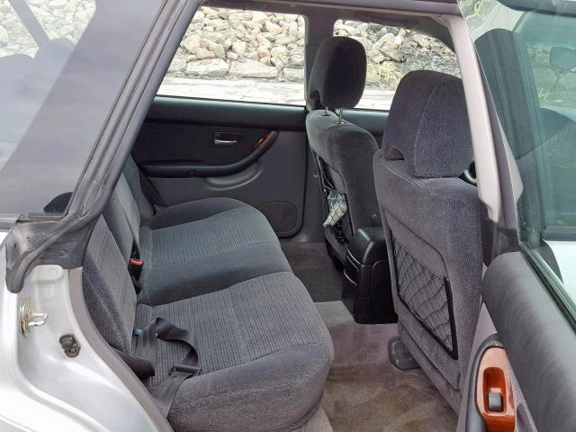 4S3BH675047642740 - 2004 SUBARU LEGACY OUT SILVER photo 6