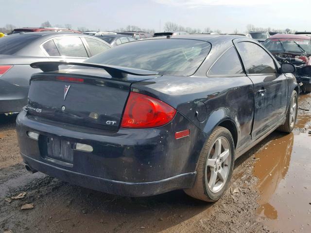 1G2AN15B677112555 - 2007 PONTIAC G5 GT BLACK photo 4