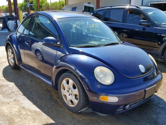 3VWCK21C12M460180 - 2002 VOLKSWAGEN NEW BEETLE Mavi foto 1