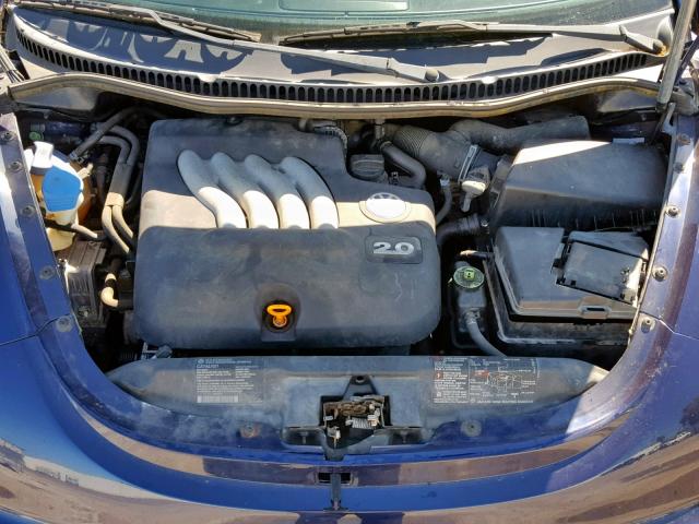 3VWCK21C12M460180 - 2002 VOLKSWAGEN NEW BEETLE Mavi foto 7
