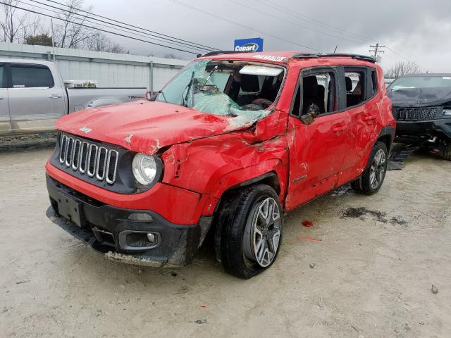 ZACCJBBB7HPF53089 - 2017 JEEP RENEGADE LATITUDE  photo 2