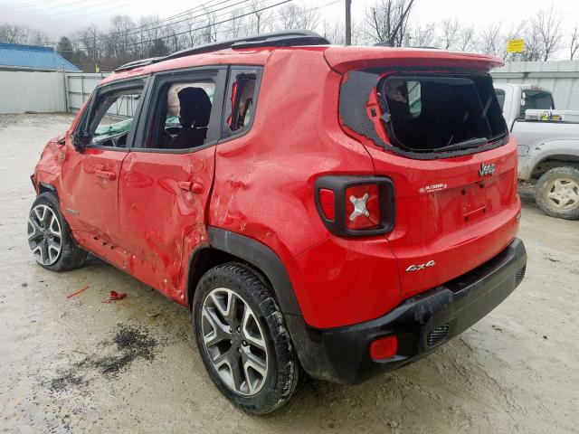 ZACCJBBB7HPF53089 - 2017 JEEP RENEGADE LATITUDE  photo 3