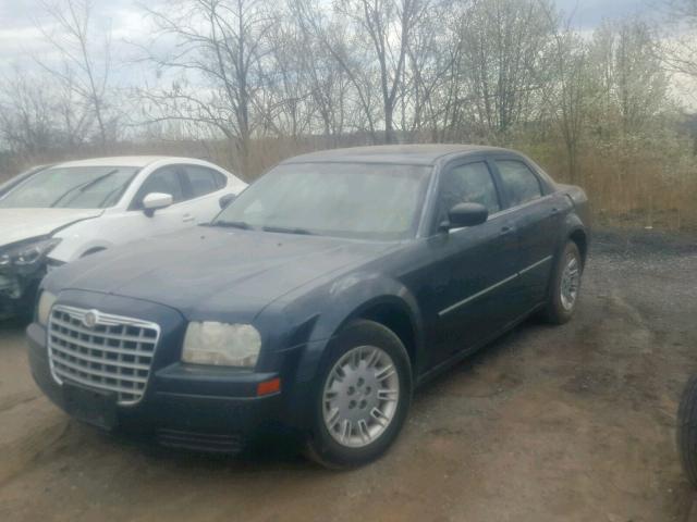 2C3KA43R47H829204 - 2007 CHRYSLER 300 BLUE photo 2