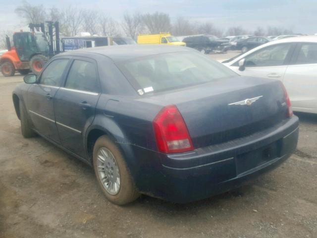 2C3KA43R47H829204 - 2007 CHRYSLER 300 BLUE photo 3