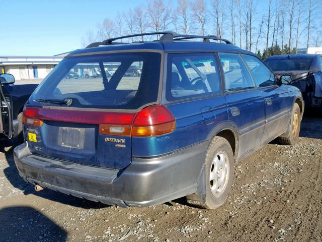 4S3BG6856T7380576 - 1996 SUBARU LEGACY OUT GREEN photo 4