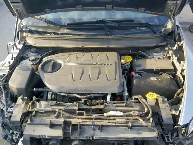 1C4PJLDSXFW546996 - 2015 JEEP CHEROKEE L GRAY photo 7