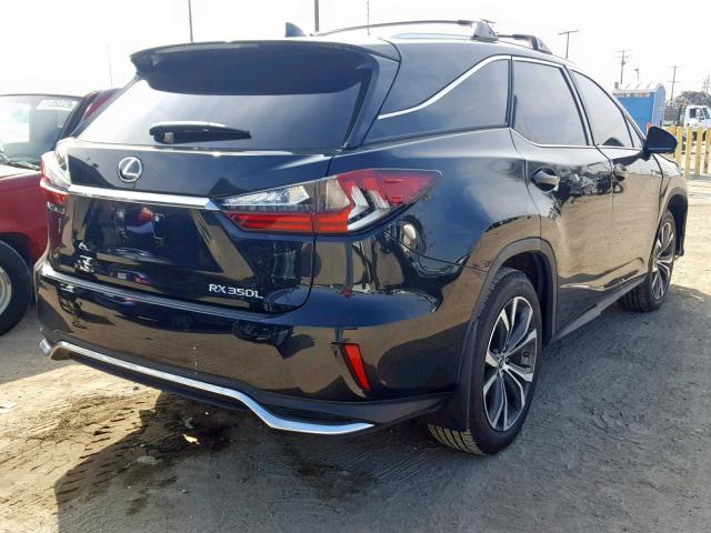 JTJDZKCA8J2007661 - 2018 LEXUS RX 350 L BLACK photo 4