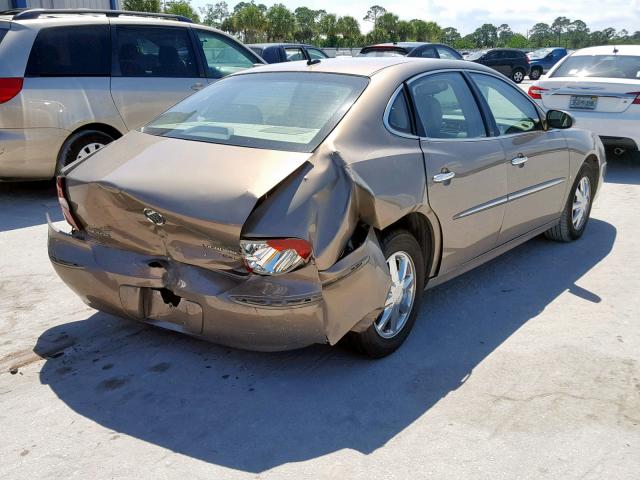 2G4WD582061186133 - 2006 BUICK LACROSSE C BEIGE photo 4