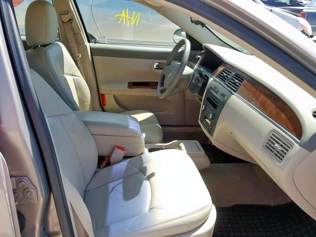 2G4WD582061186133 - 2006 BUICK LACROSSE C BEIGE photo 5