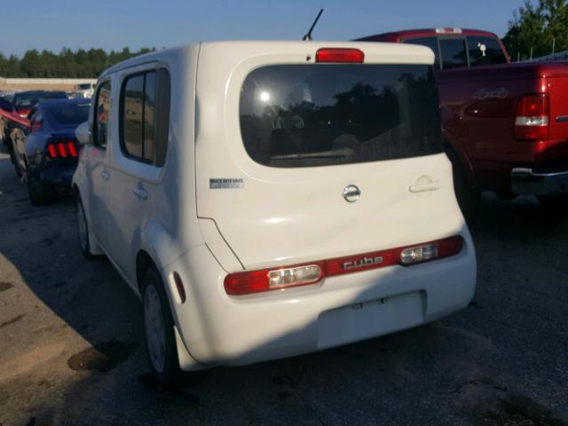 JN8AZ28R79T130141 - 2009 NISSAN CUBE BASE WHITE photo 3