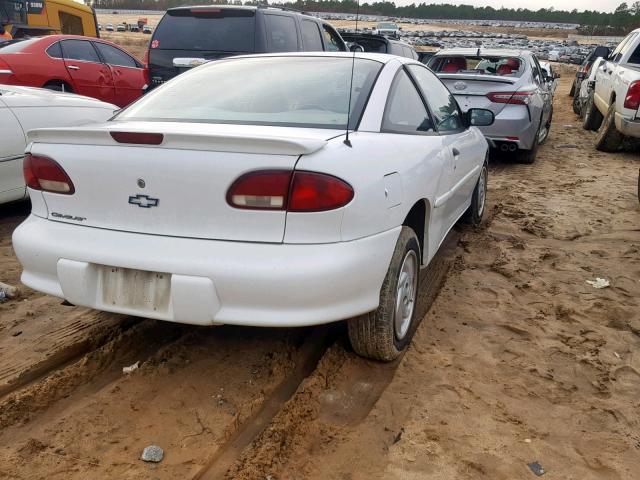 1G1JC1243X7317136 - 1999 CHEVROLET CAVALIER B GRAY photo 4