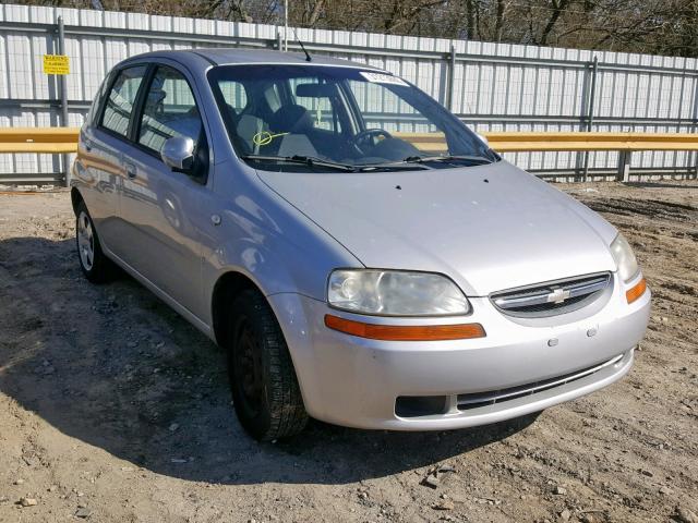 KL1TD66678B086396 - 2008 CHEVROLET AVEO BASE Сұр фото 1