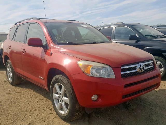 JTMBK31V986030105 - 2008 TOYOTA RAV4 LIMIT RED photo 1