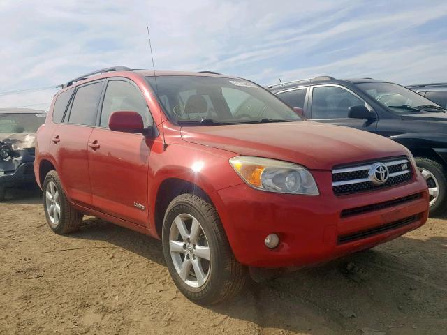 JTMBK31V986030105 - 2008 TOYOTA RAV4 LIMIT RED photo 9