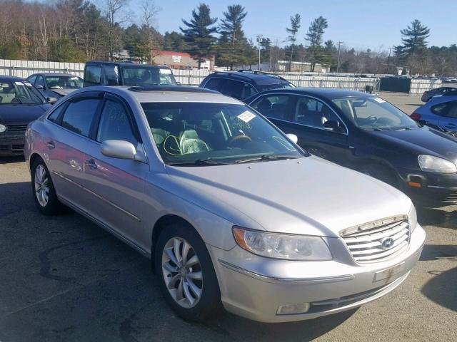 KMHFC46F56A040383 - 2006 HYUNDAI AZERA SE GRAY photo 1