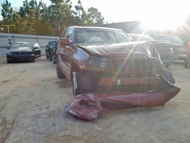 1J8HR78317C627405 - 2007 JEEP GRAND CHER RED photo 1