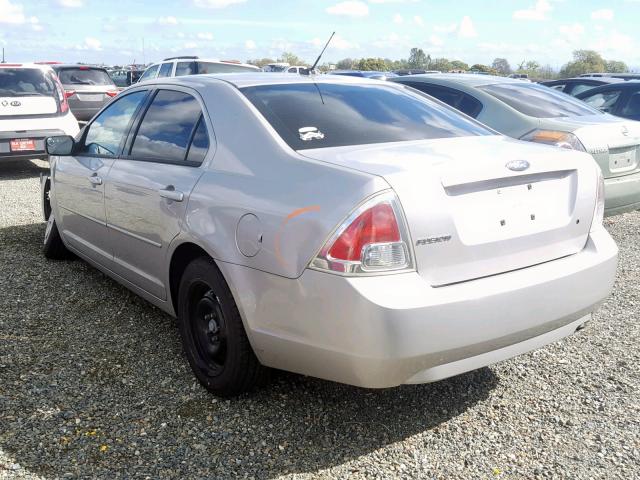 3FAHP06Z28R183973 - 2008 FORD FUSION S SILVER photo 3