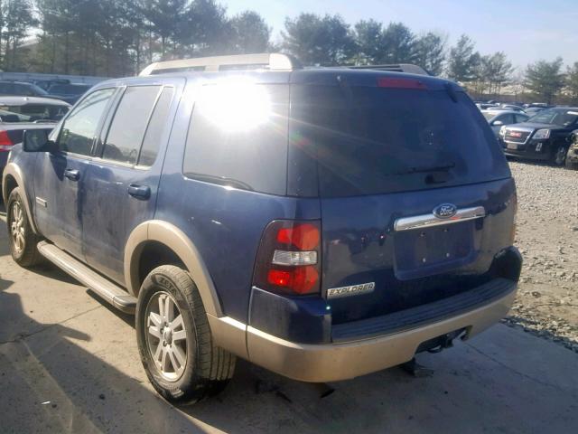 1FMEU74E68UA27163 - 2008 FORD EXPLORER E BLUE photo 3