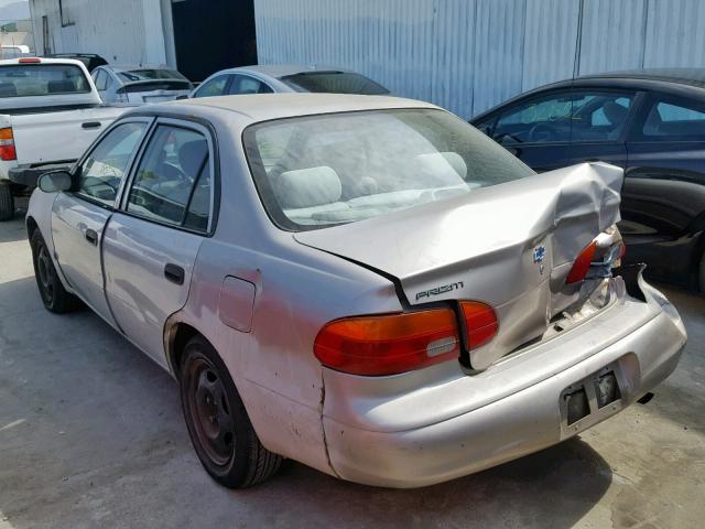 1Y1SK5280WZ425334 - 1998 CHEVROLET GEO PRIZM BEIGE photo 3