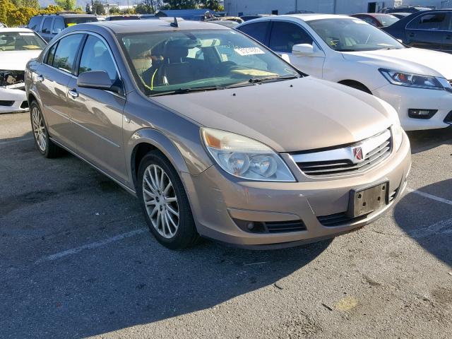 1G8ZV57718F143325 - 2008 SATURN AURA XR BROWN photo 1