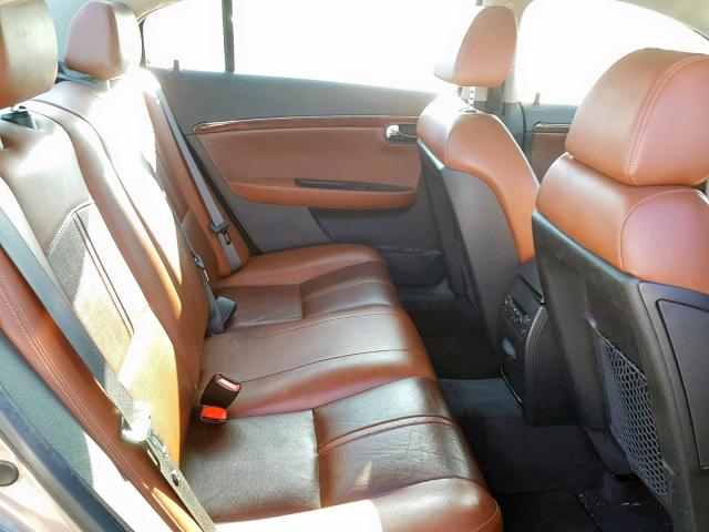 1G8ZV57718F143325 - 2008 SATURN AURA XR BROWN photo 6