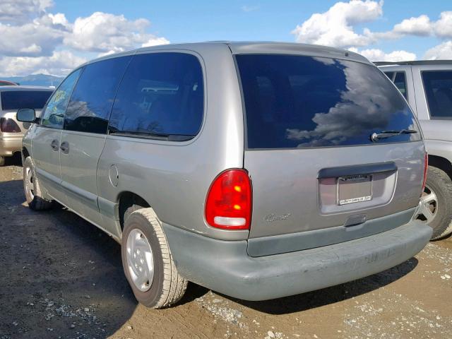 1P4GP44R1VB417113 - 1997 PLYMOUTH VOYAGER GRAY photo 3