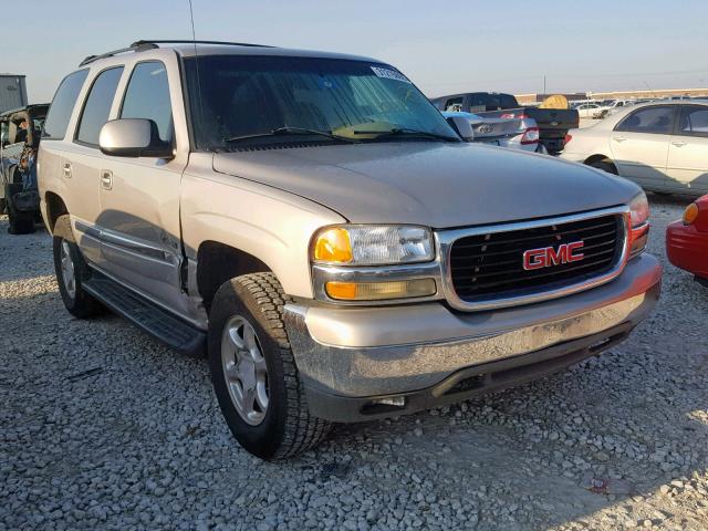 1GKEC13Z54R295132 - 2004 GMC YUKON BEIGE photo 1