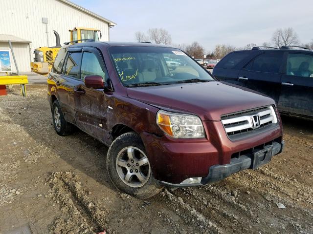 5FNYF28398B002774 - 2008 HONDA PILOT SE  photo 1