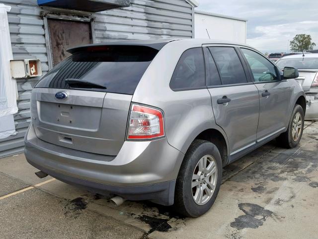 2FMDK36C18BB17655 - 2008 FORD EDGE SE GRAY photo 4