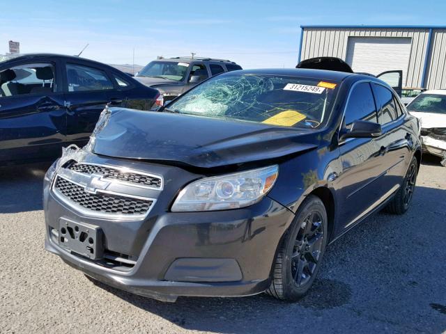 1G11C5SAXDF254633 - 2013 CHEVROLET MALIBU 1LT შავი ფოტო 2