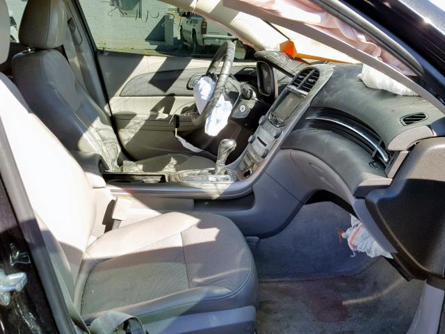 1G11C5SAXDF254633 - 2013 CHEVROLET MALIBU 1LT შავი ფოტო 5