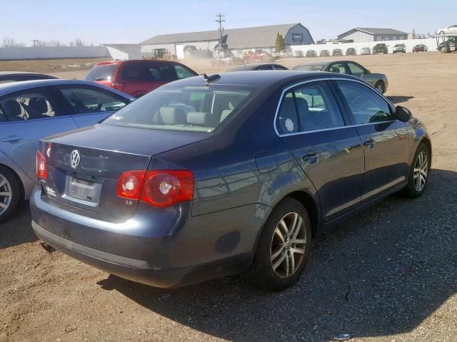 3VWSG71K36M623502 - 2006 VOLKSWAGEN JETTA 2.5 BLUE photo 4