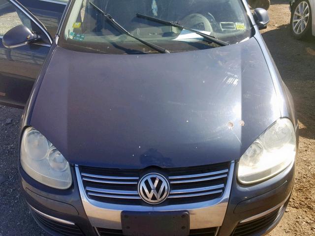 3VWSG71K36M623502 - 2006 VOLKSWAGEN JETTA 2.5 BLUE photo 7