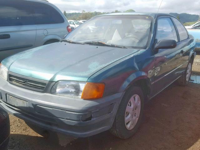 JT2AC52L8T0186688 - 1996 TOYOTA TERCEL STD GREEN photo 2