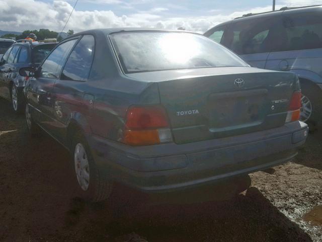 JT2AC52L8T0186688 - 1996 TOYOTA TERCEL STD GREEN photo 3