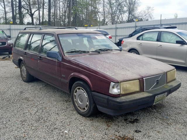 YV1JW8316R1111966 - 1994 VOLVO 940 BURGUNDY photo 1