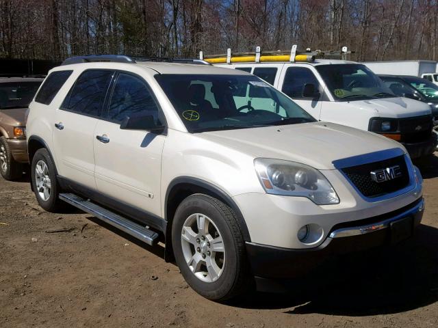 1GKER13D99J217140 - 2009 GMC ACADIA SLE WHITE photo 1