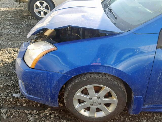 3N1AB6AP6AL699350 - 2010 NISSAN SENTRA 2.0 BLUE photo 9