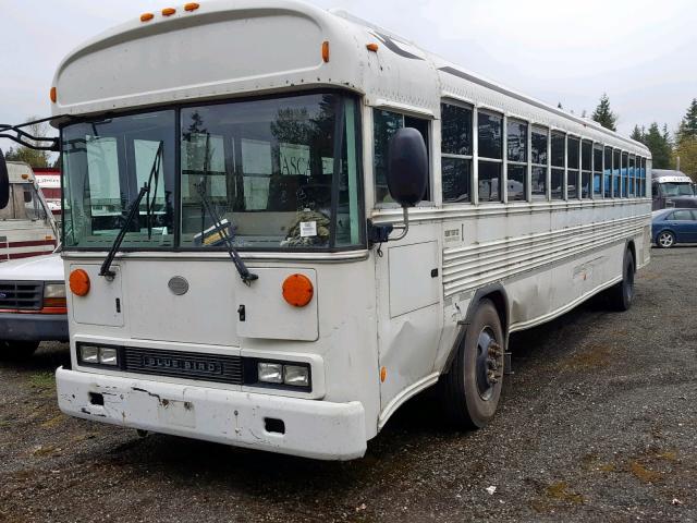 1BABNBXA48F254818 - 2008 BLUE BIRD SCHOOL BUS WHITE photo 2