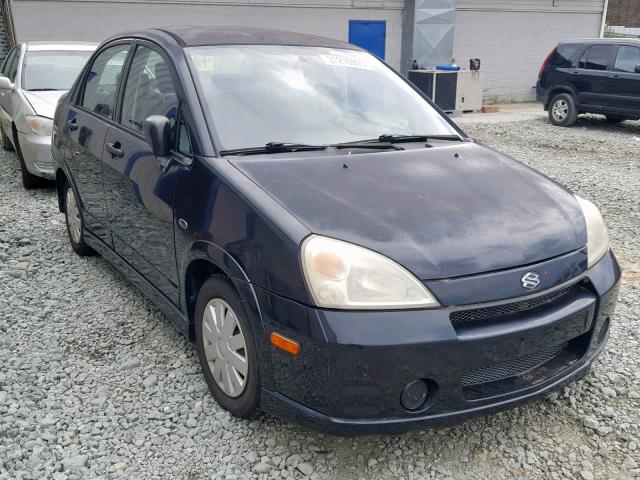 JS2RA41SX25103742 - 2002 SUZUKI AERIO S BLACK photo 1