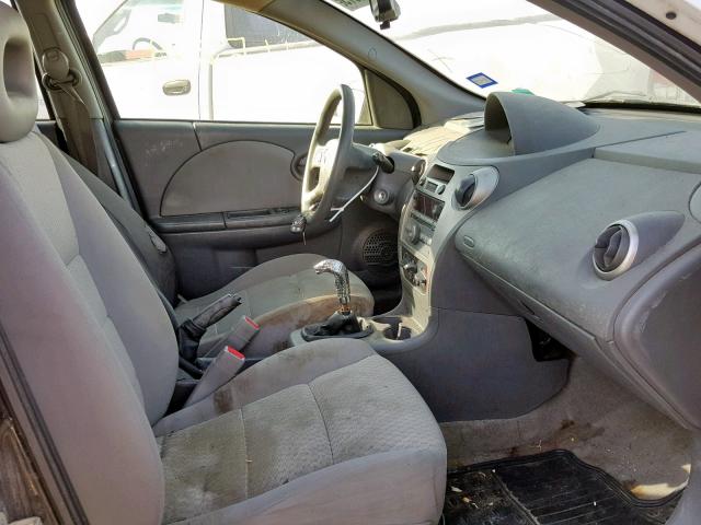 1G8AZ55F37Z209771 - 2007 SATURN ION LEVEL WHITE photo 5