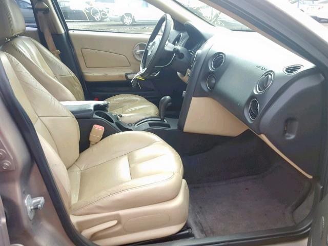 2G2WP552071207827 - 2007 PONTIAC GRAND PRIX BROWN photo 5
