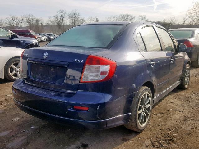 JS2YC415085111387 - 2008 SUZUKI SX4 CONVEN BLUE photo 4