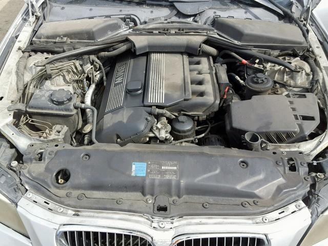 WBANA53514B175534 - 2004 BMW 525 I SILVER photo 7