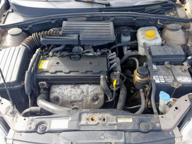 KL5JD52Z74K995989 - 2004 SUZUKI FORENZA S TAN photo 7