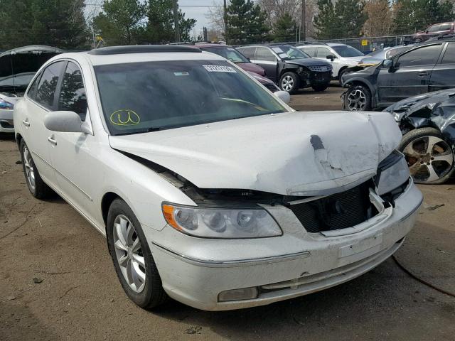 KMHFC46F46A123402 - 2006 HYUNDAI AZERA SE WHITE photo 1