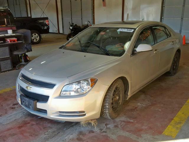 1G1ZC5EB2AF155758 - 2010 CHEVROLET MALIBU 1LT 棕色 照片 2