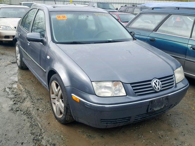 3VWSE69M74M103628 - 2004 VOLKSWAGEN JETTA GLS GRAY photo 1