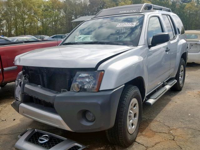 5N1AN0NU7EN808806 - 2014 NISSAN XTERRA X SILVER photo 2