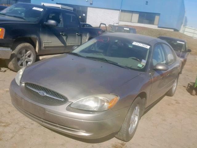 1FAFP55S93A224207 - 2003 FORD TAURUS SES BROWN photo 2